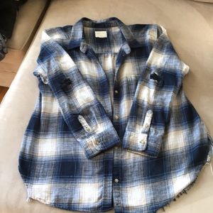 American Eagle oversized Flannel Shirt